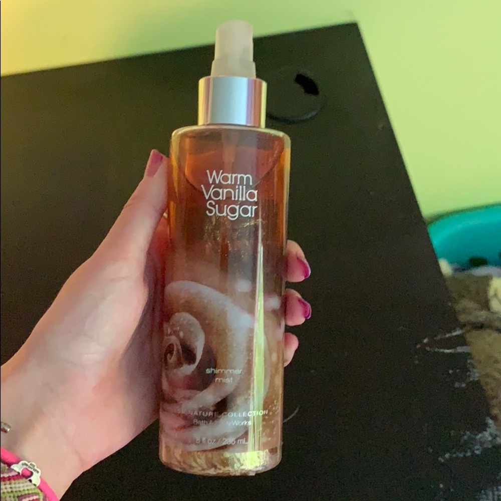 warm vanilla sugar shimmer mist